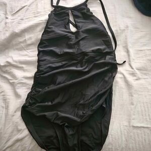 Black Halter Swimsuit